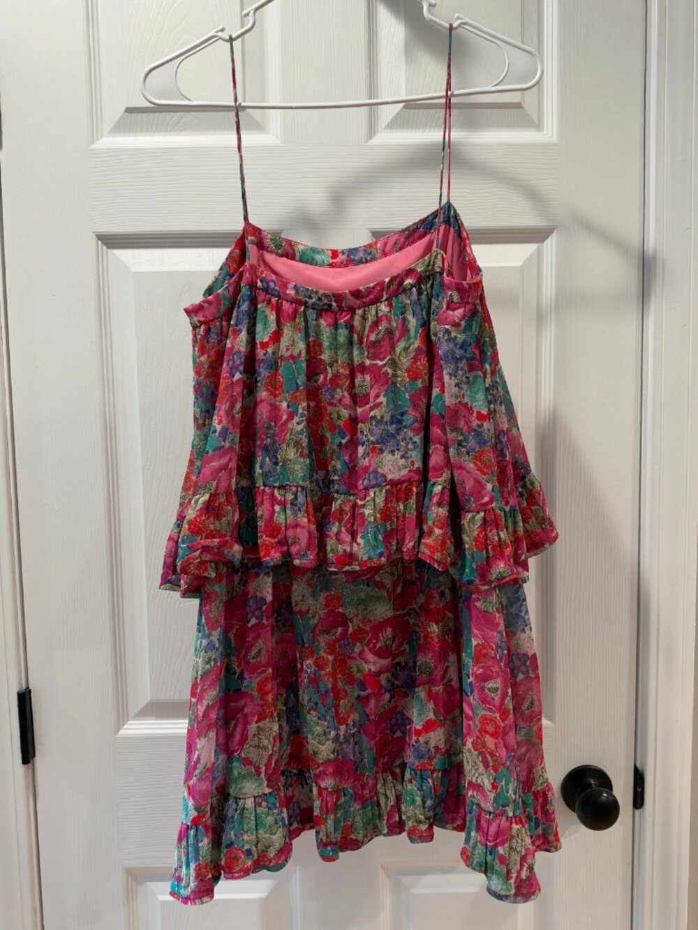 Kate Pleated Mini Dress AMUR Size 8 - Picture 7 of 7